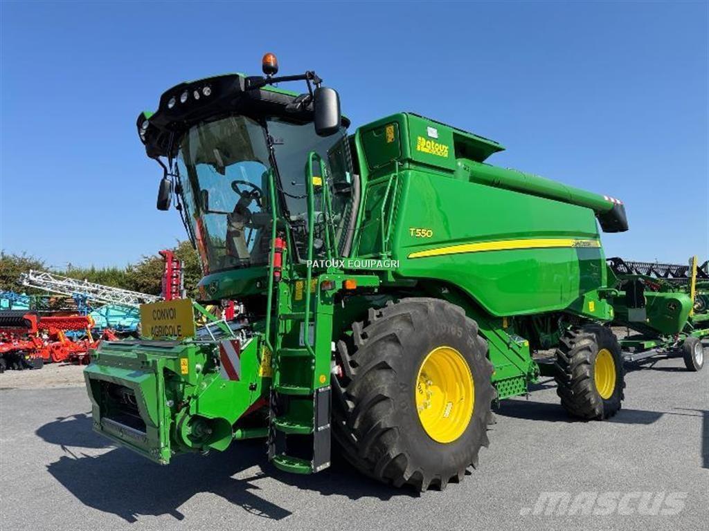 John Deere T550 Combine Harvesters