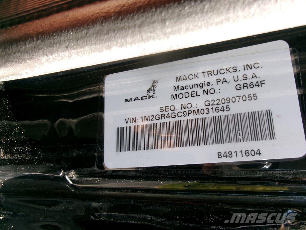 Mack GR64F Dump Trucks