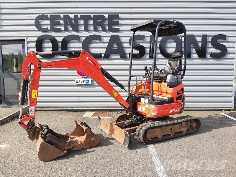 Kubota U17-3A Mini Excavators <7t (Mini Diggers)