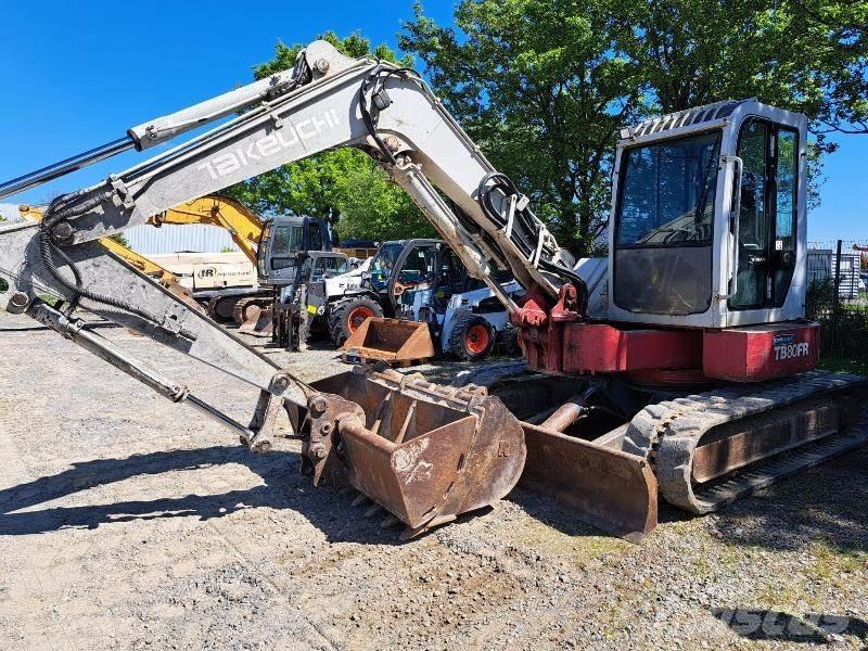 Takeuchi TB80FR Mini Excavators <7t (Mini Diggers)