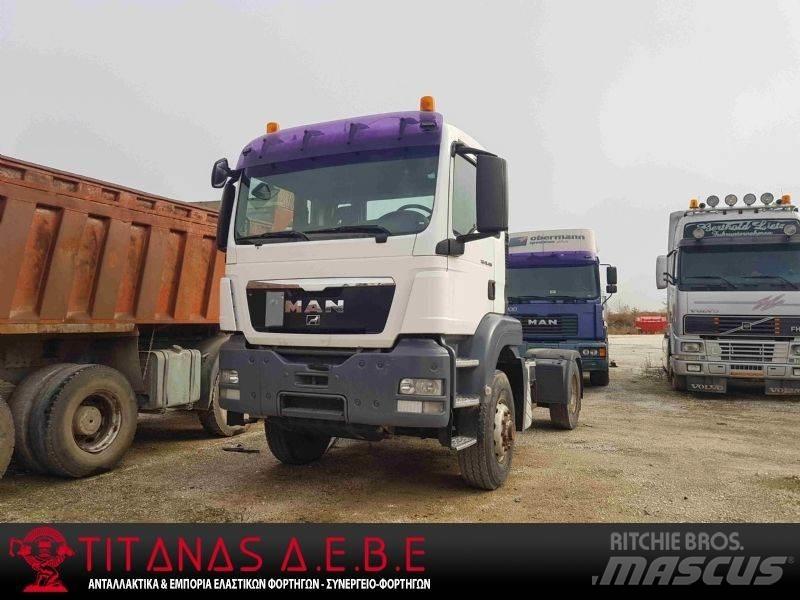 MAN 09 TGS 18.400 4X4 Conventional Trucks / Tractor Trucks