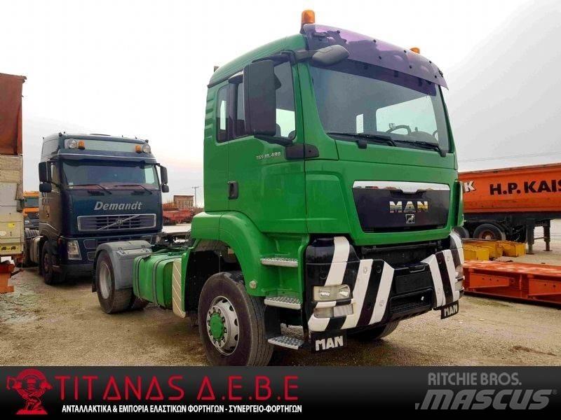 MAN 09 TGS 18.480 4X4 Conventional Trucks / Tractor Trucks
