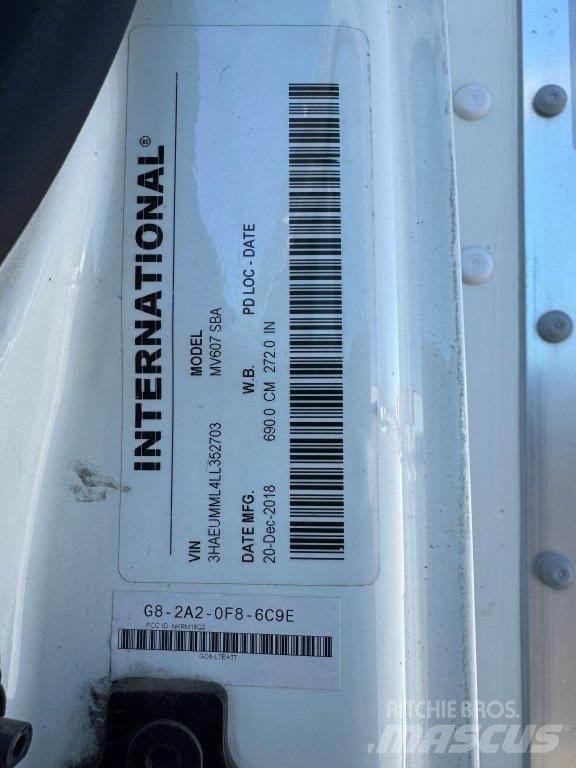 International MV Box trucks