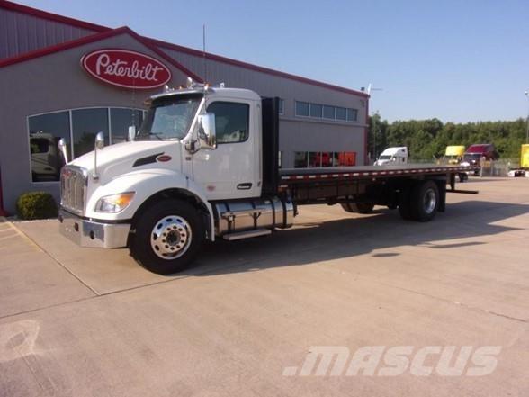 Peterbilt 537 Flatbed Trucks