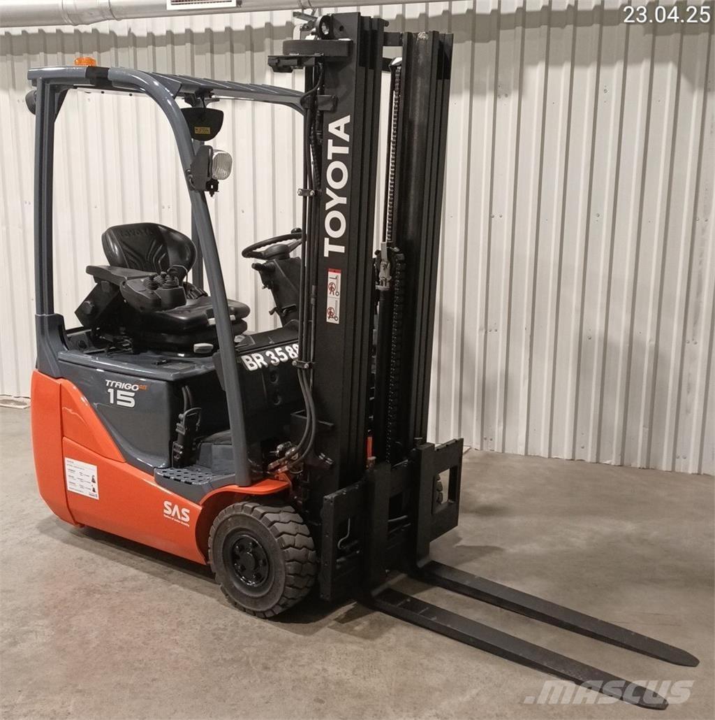 Toyota 8FBE15T Electric Forklifts