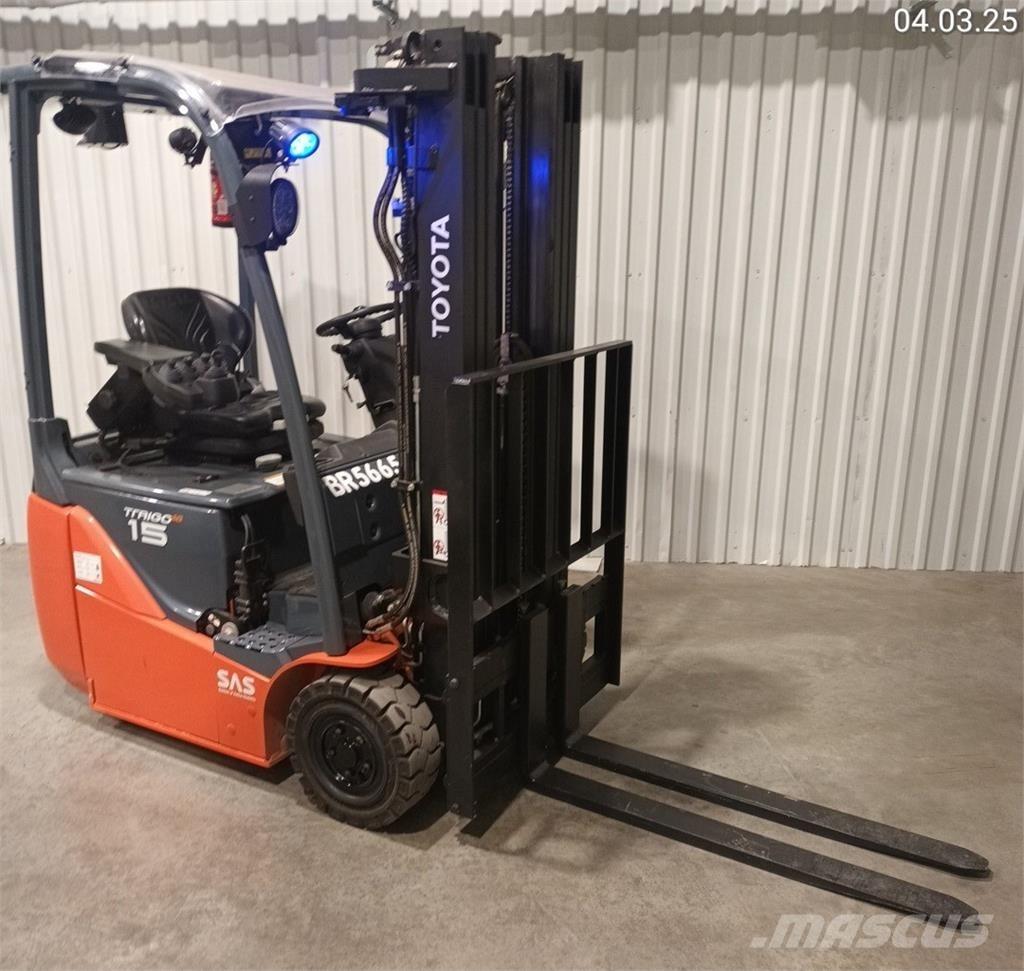 Toyota 8FBE15T Electric Forklifts