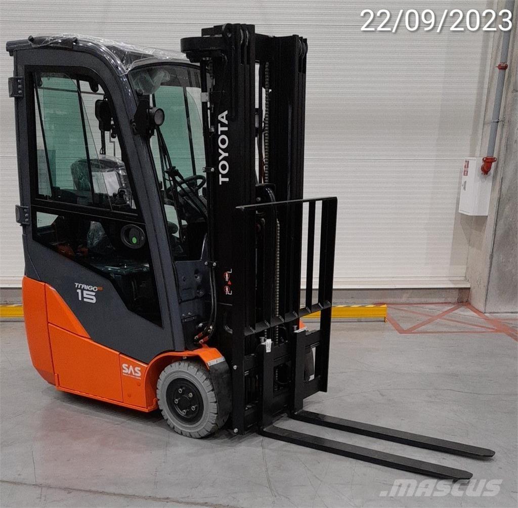Toyota 8FBE15T Electric Forklifts