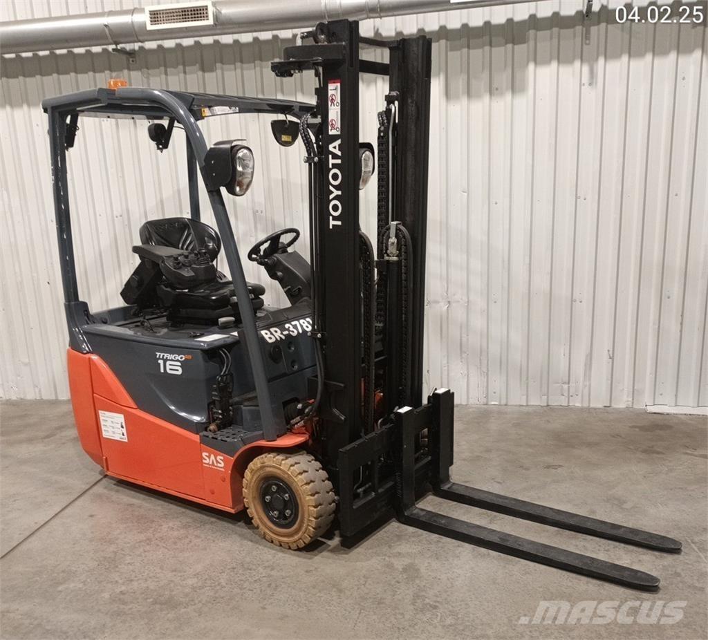 Toyota 8FBE16T Electric Forklifts