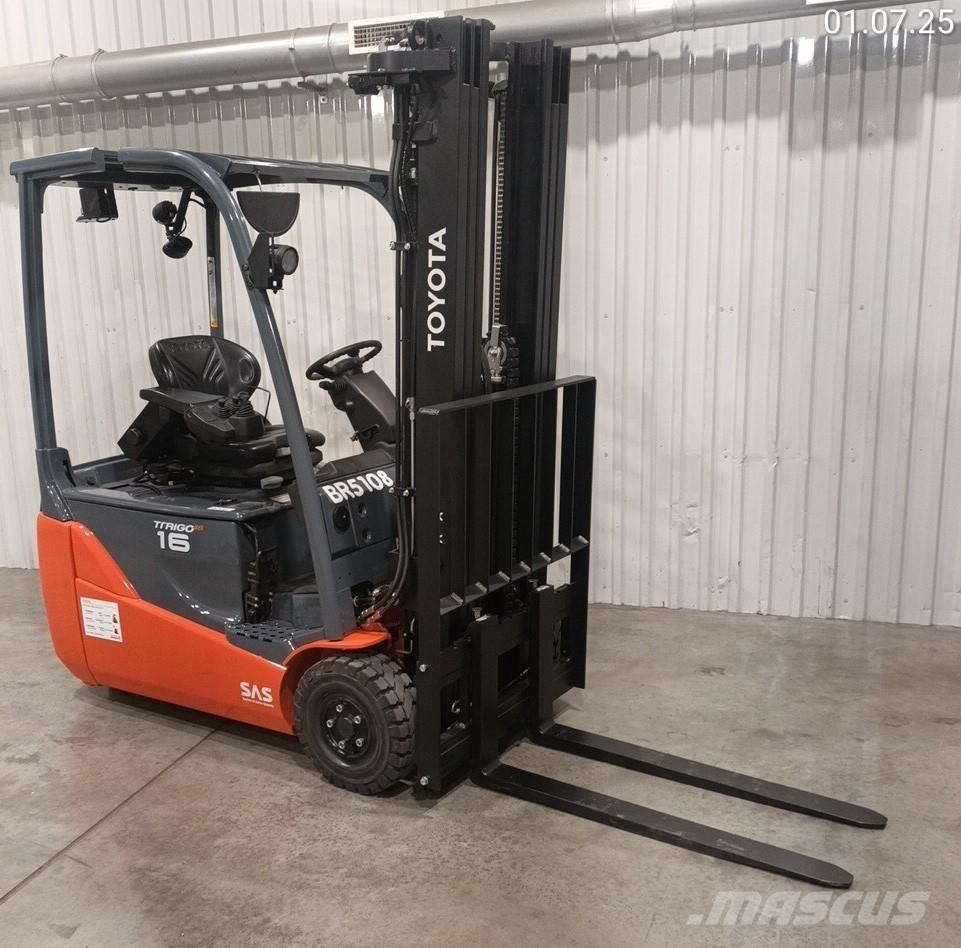 Toyota 8FBE16T Electric Forklifts