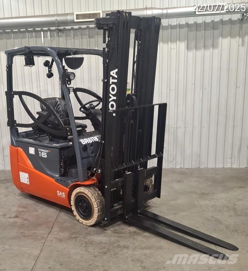 Toyota 8FBE16T Electric Forklifts