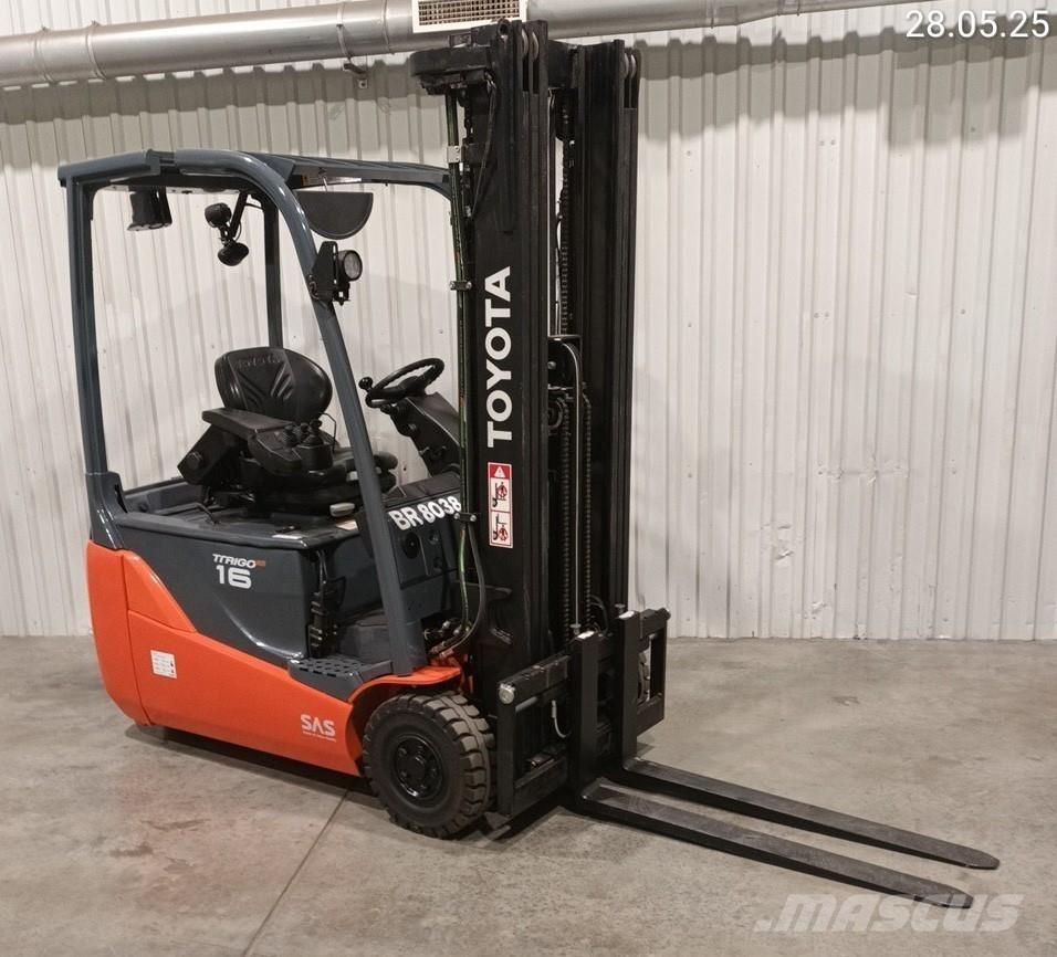 Toyota 8FBE16T Electric Forklifts