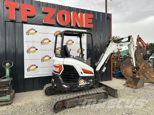 Bobcat E27Z Canopy Mini Excavators <7t (Mini Diggers)