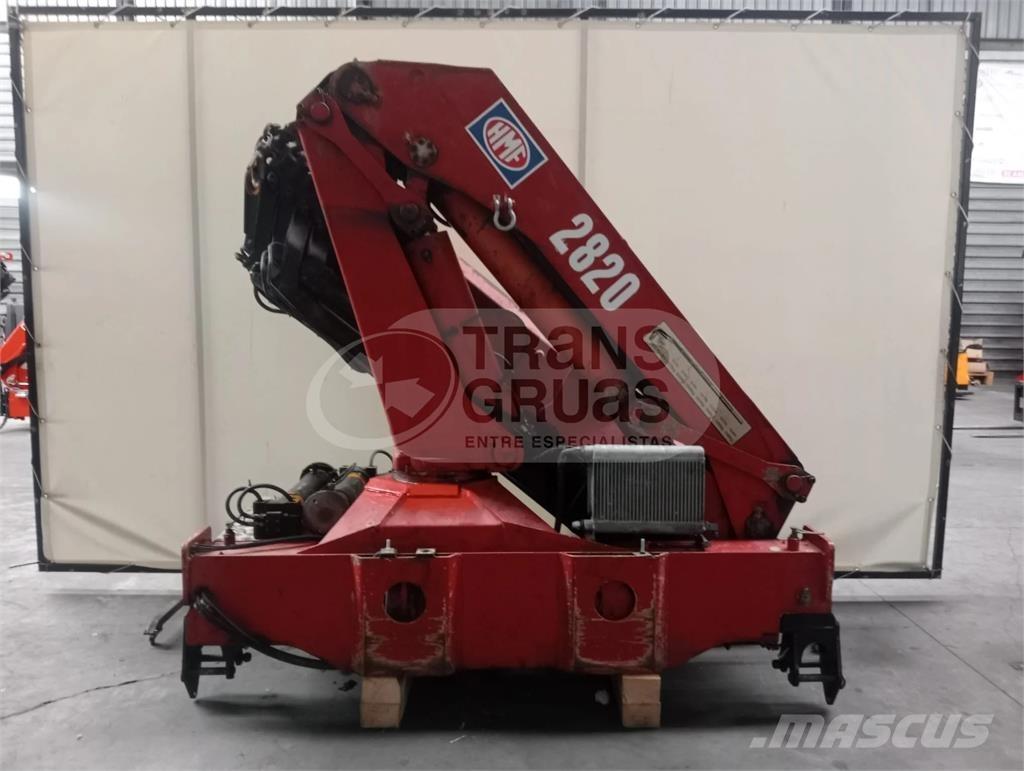 HMF 2823 K6 Knuckleboom cranes