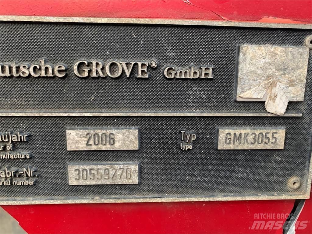 Grove GMK 3055 Mobile and all terrain cranes