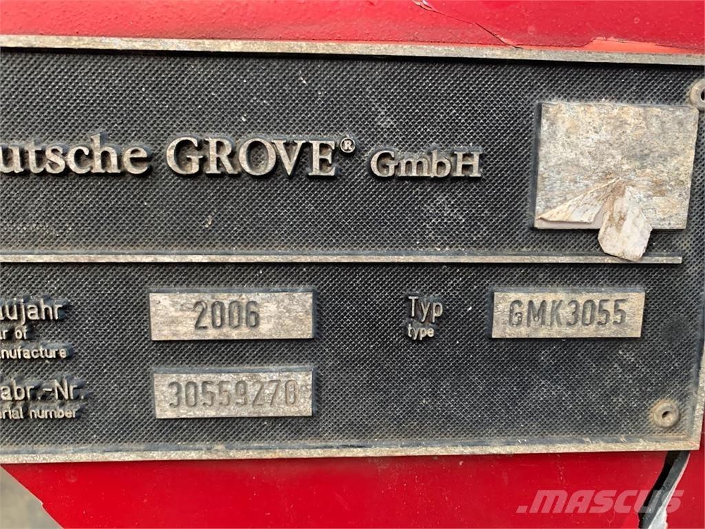Grove GMK 3055 Mobile and all terrain cranes