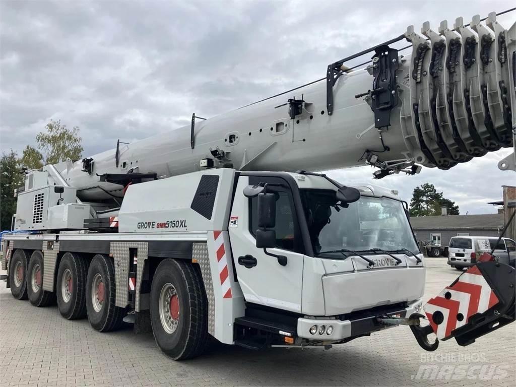 Grove GMK 5150 XL Mobile and all terrain cranes