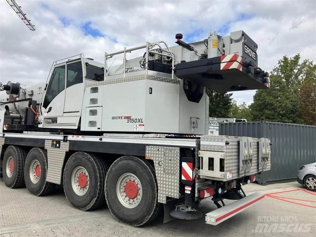 Grove GMK 5150 XL Mobile and all terrain cranes