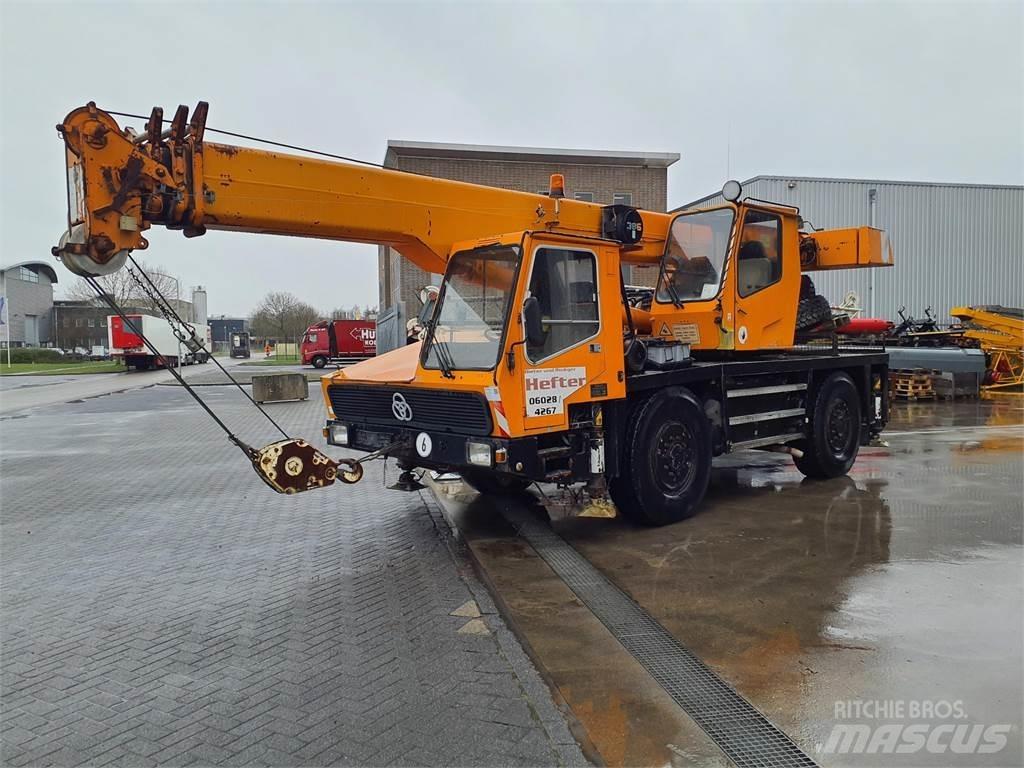 Krupp 25 GMT/AT Mobile and all terrain cranes