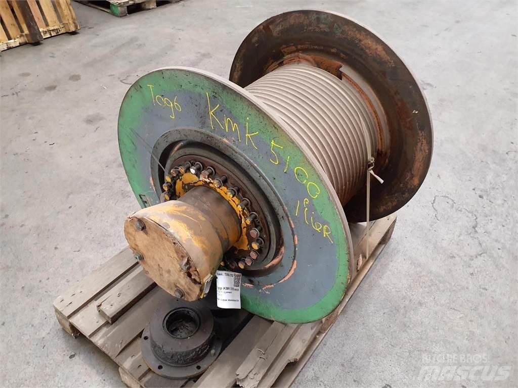 Krupp KMK 5100 winch Crane Parts and Equipment