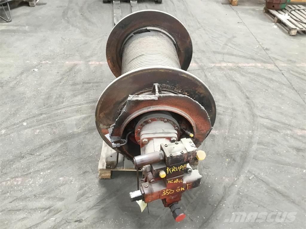Krupp KMK 8350 winch Crane Parts and Equipment