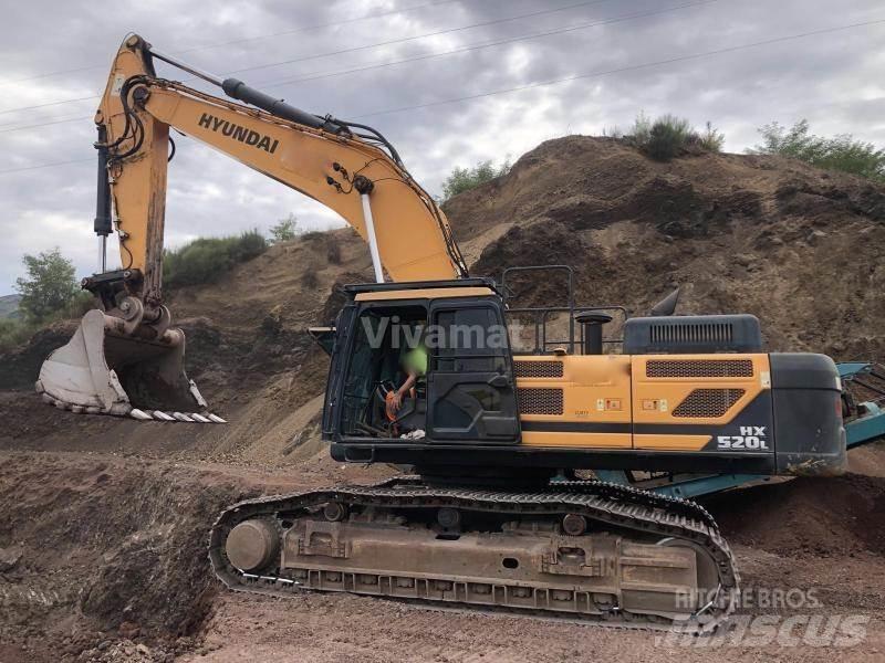 Hyundai HX520L Crawler Excavators