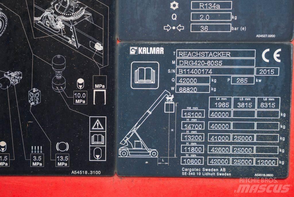 Kalmar DRG420-60S5 Reach Stackers