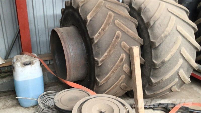  - - - Tires, wheels and rims