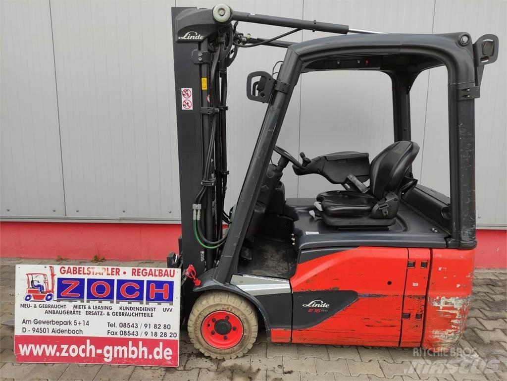 Linde E16-02-386-EVO Electric Forklifts