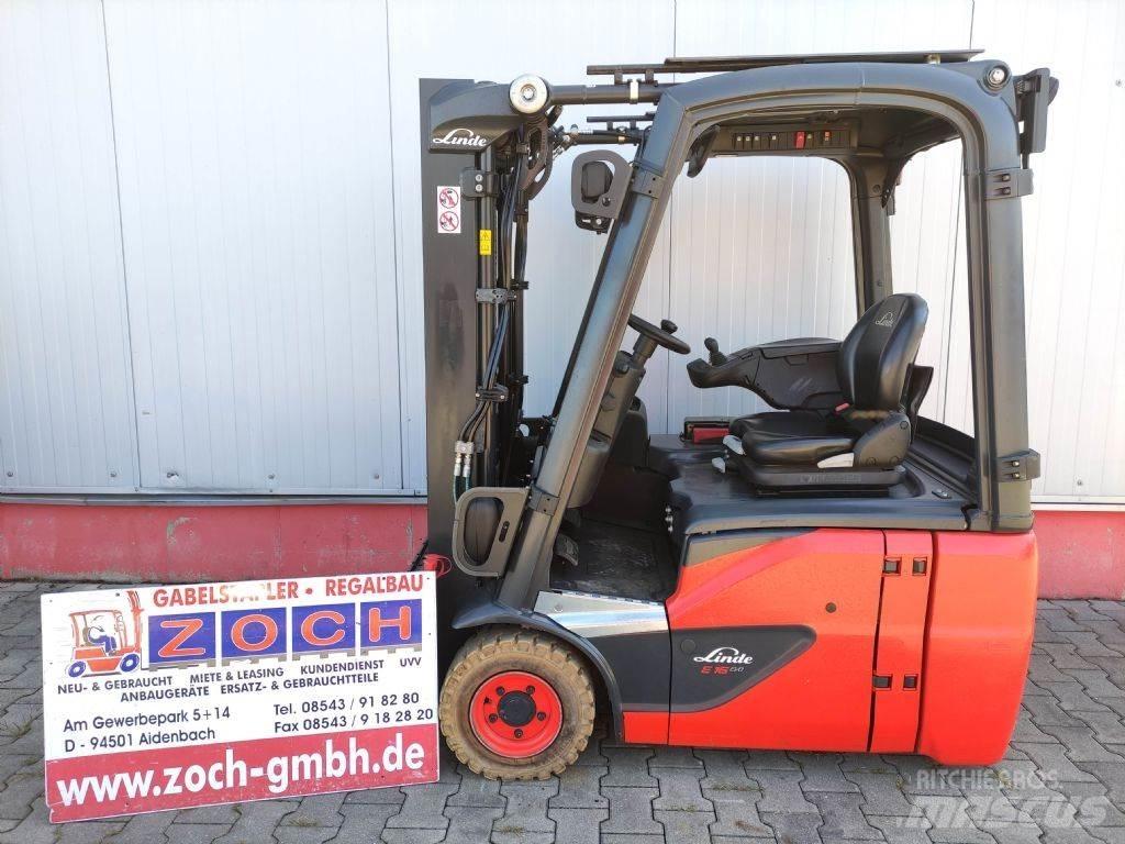 Linde E16C-02-386 EVO Electric Forklifts