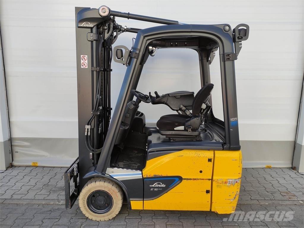 Linde E16C-02-386 EVO Electric Forklifts