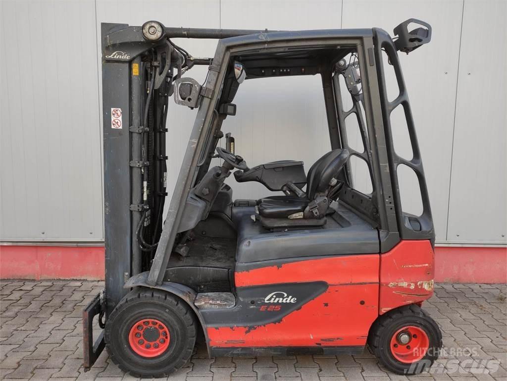 Linde E25-01-387 Electric Forklifts