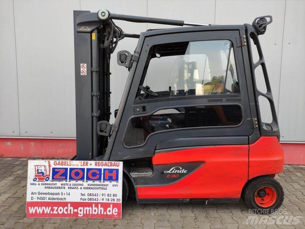 Linde E30L-01-387 Electric Forklifts