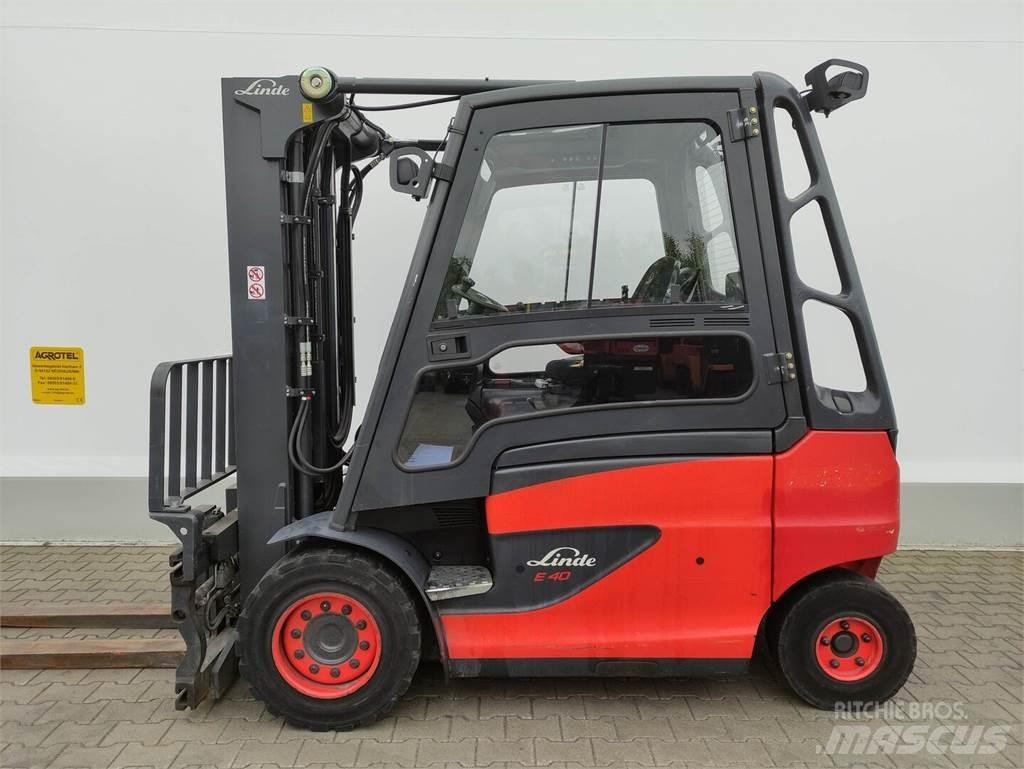 Linde E40H-01/600-388 Electric Forklifts
