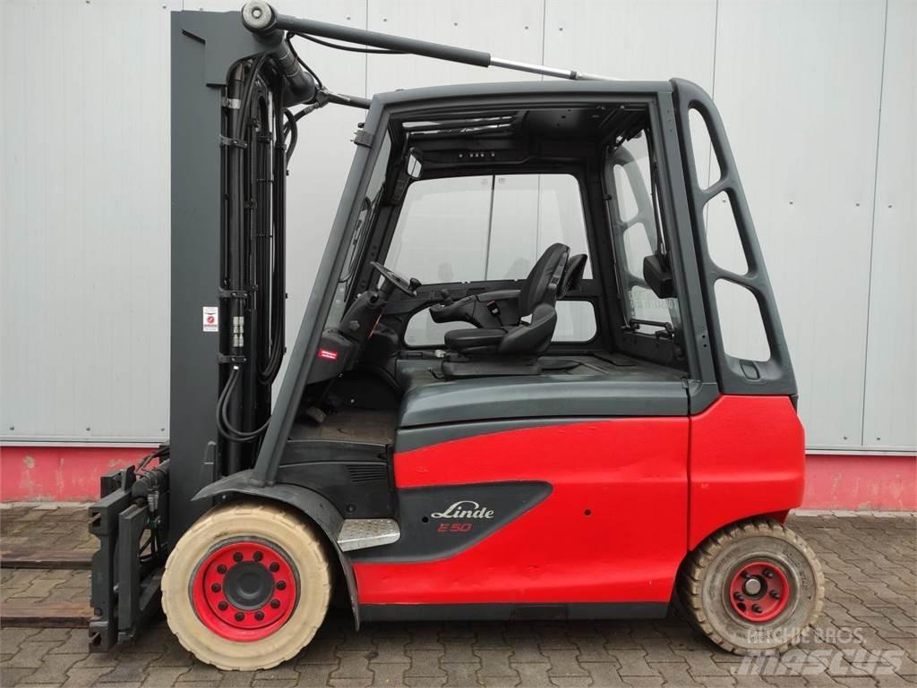 Linde E50HL-01-600 Electric Forklifts