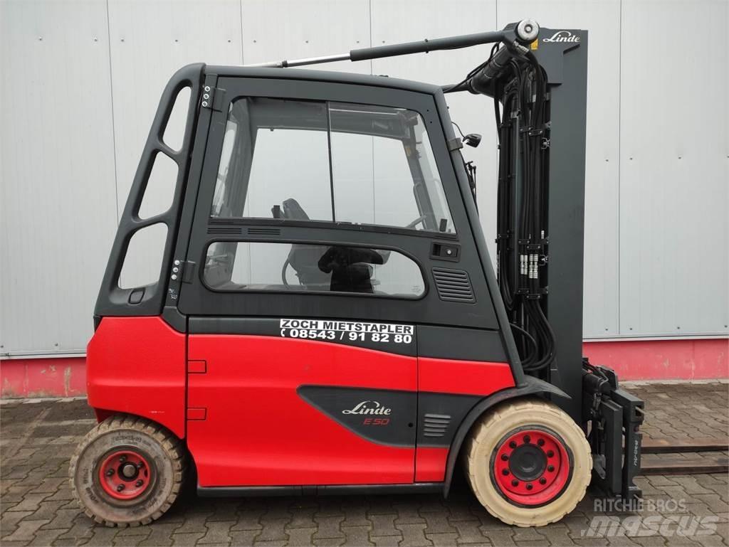 Linde E50HL-01-600 Electric Forklifts