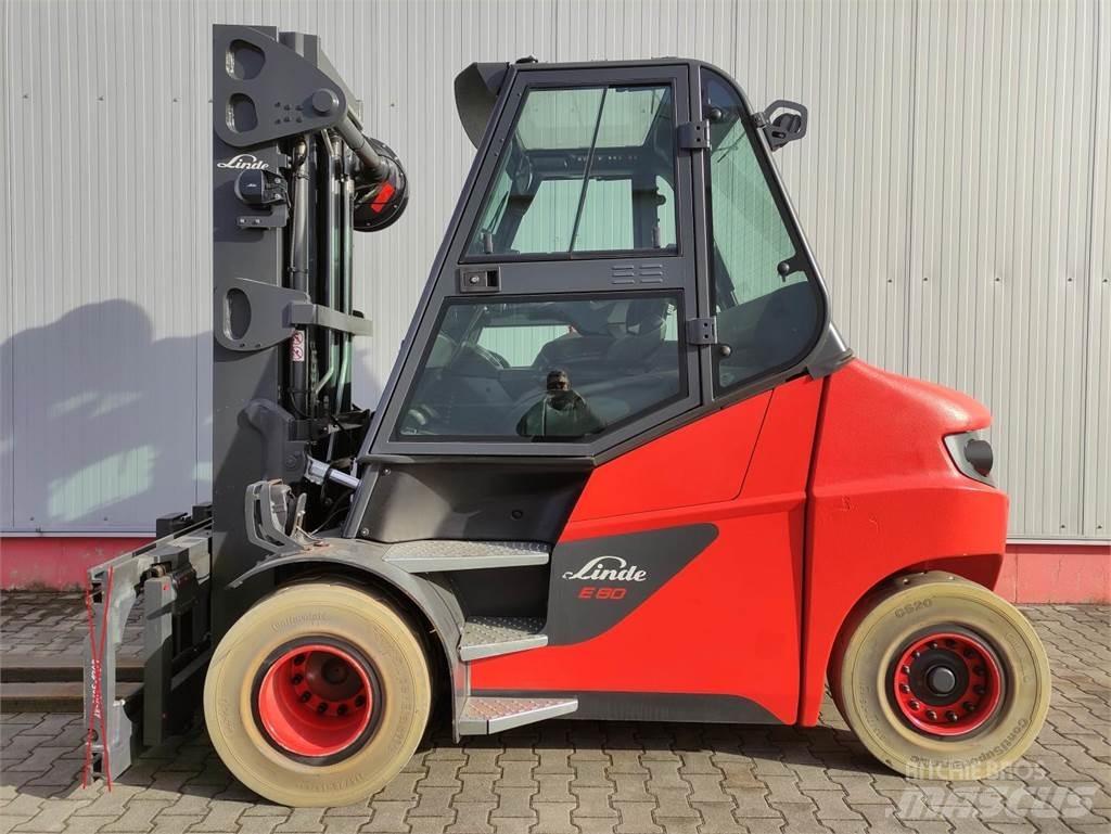 Linde E80-01-127 Electric Forklifts