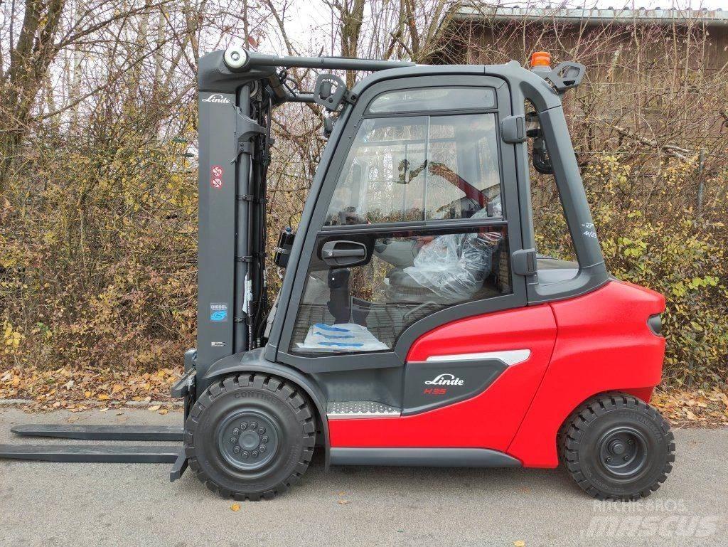 Linde H35D-01-120 Diesel Forklifts