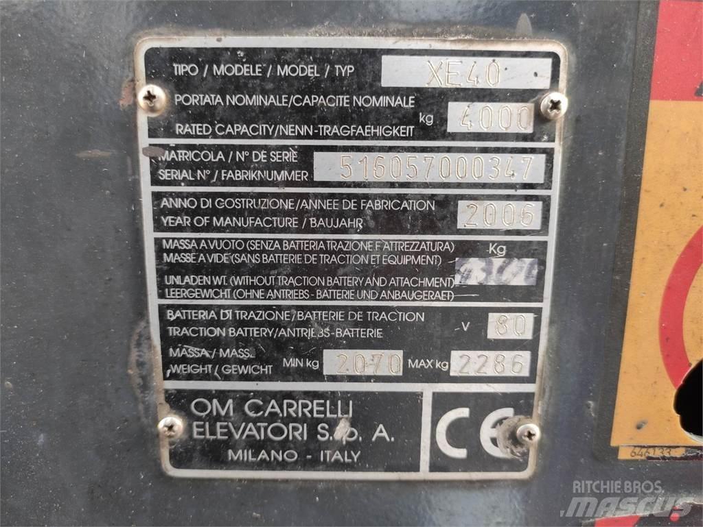 Om-Pimespo XE40 Electric Forklifts
