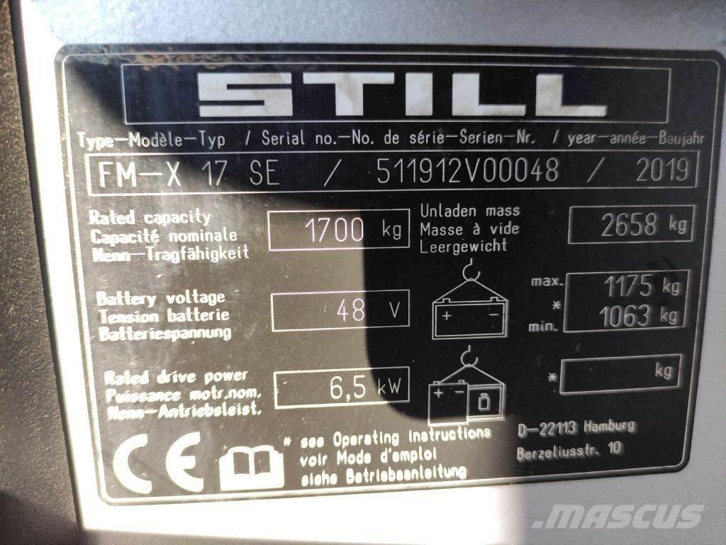 Still FM-X-17-SE Reach trucks