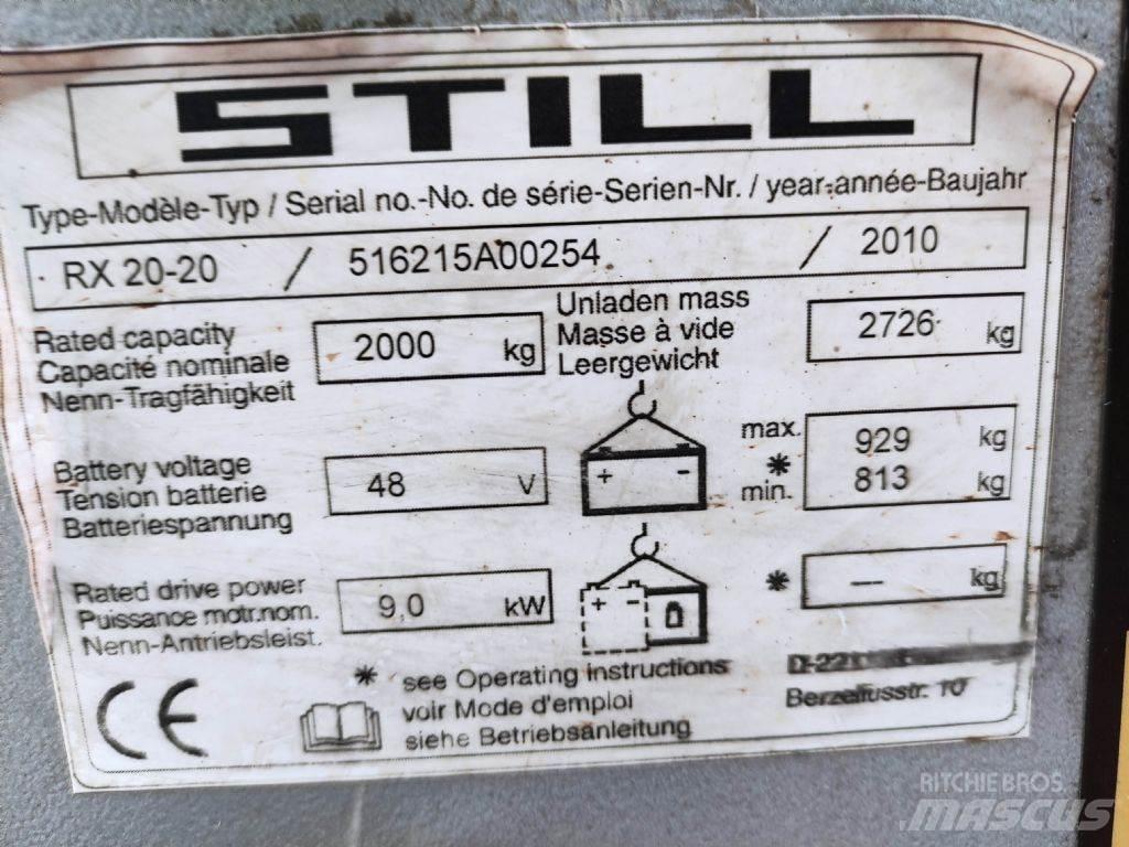 Still RX20-20 Electric Forklifts