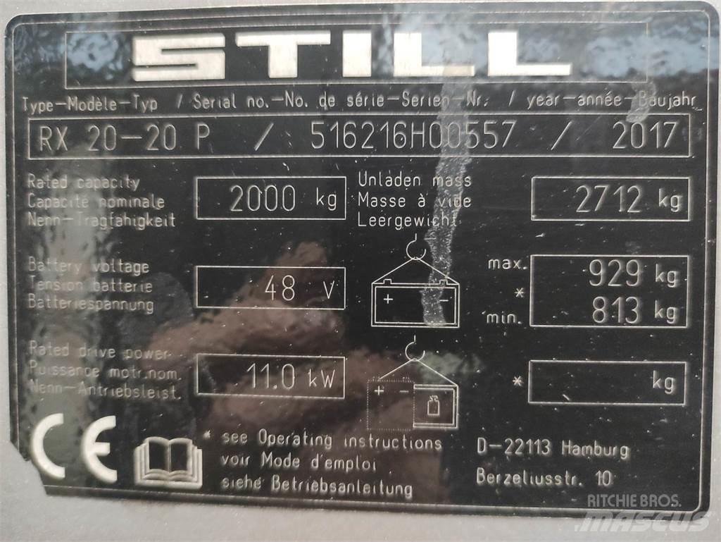 Still RX20-20 P Electric Forklifts