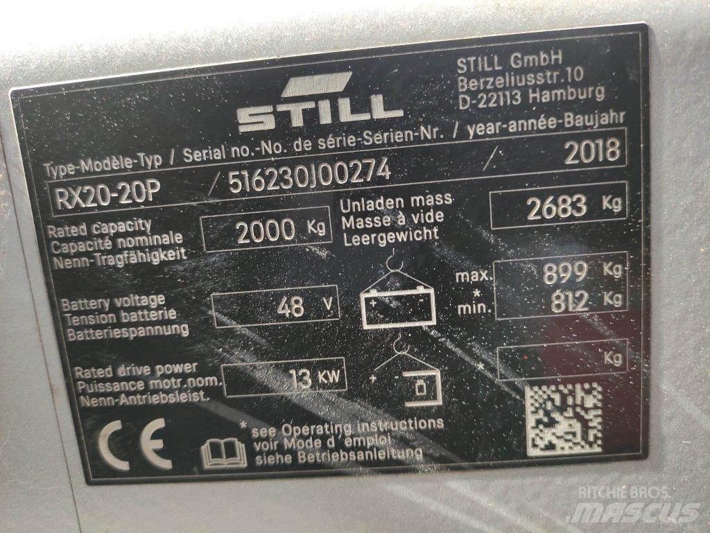 Still RX20-20P Electric Forklifts