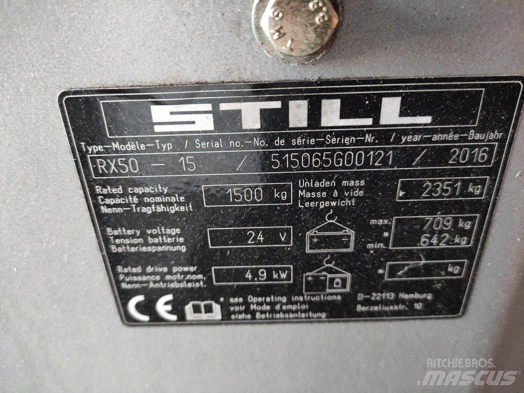 Still RX50-15 Electric Forklifts