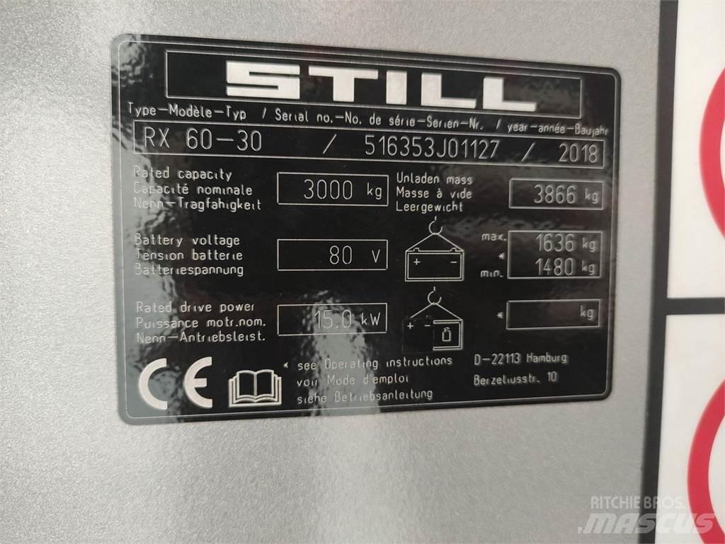 Still RX60-30 Electric Forklifts