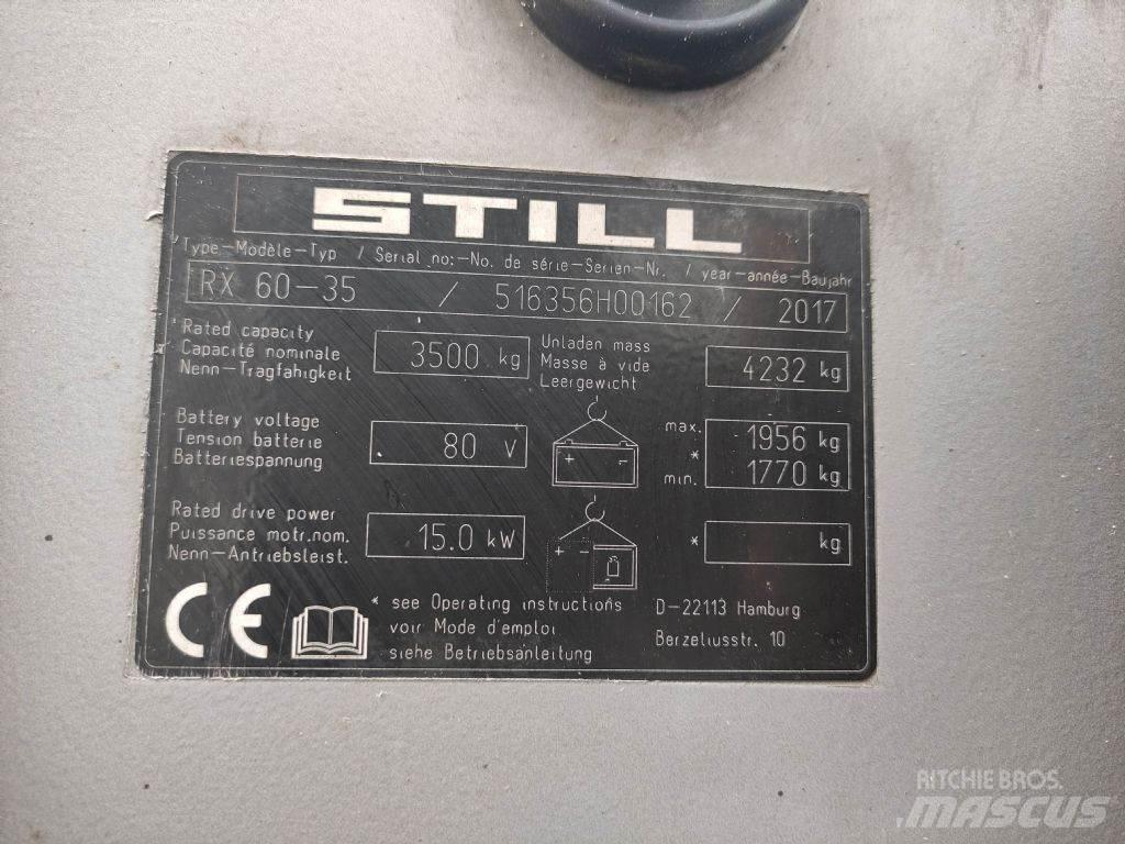 Still RX60-35 Electric Forklifts