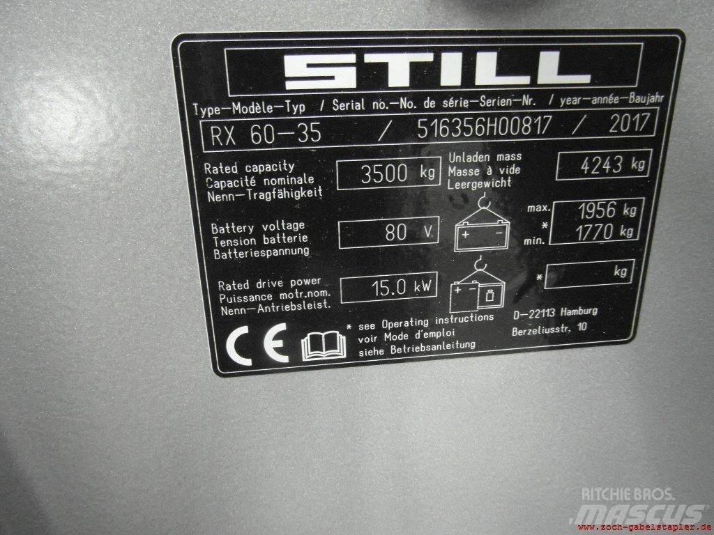 Still RX60-35 Electric Forklifts