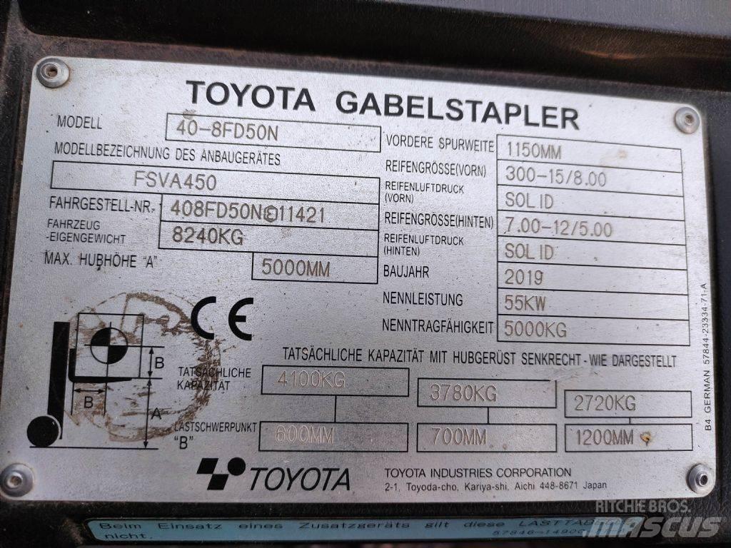 Toyota 40-8FD50N Diesel Forklifts