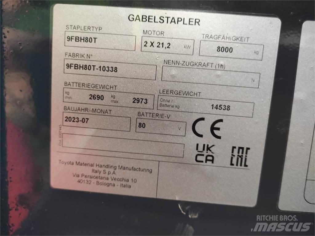 Toyota 9FBH80T900 Electric Forklifts