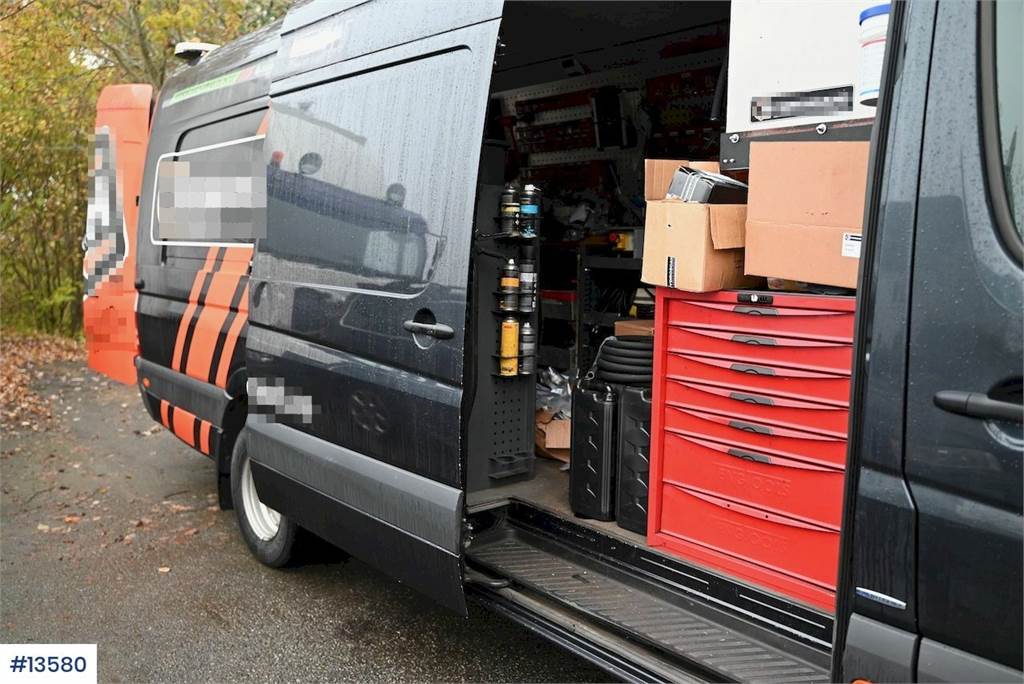 Sprinter 516CDI service van with an incredible amo  Machineryscanner